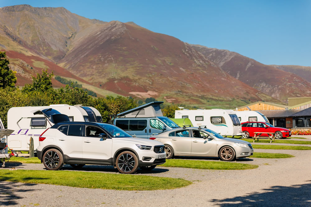 Lake District Caravan Site near Keswick