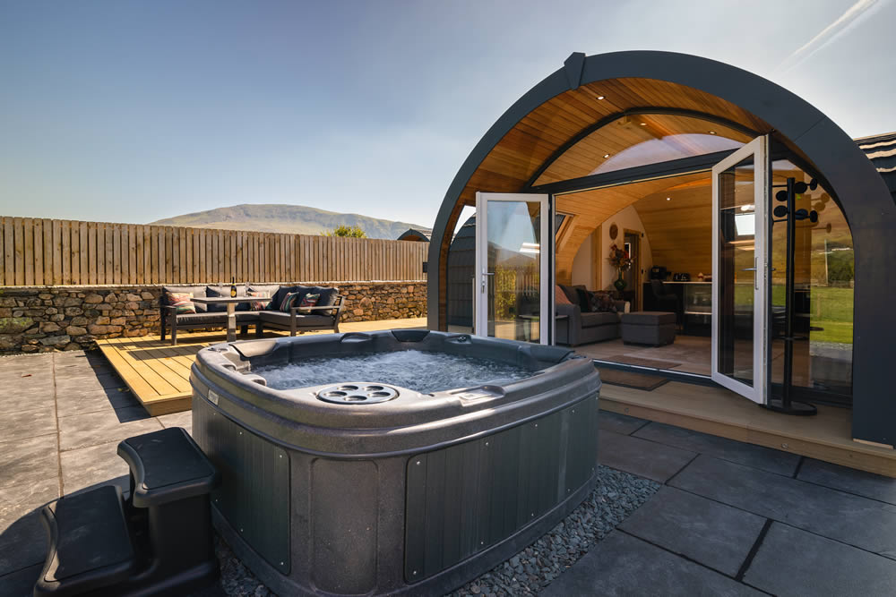 Luxury Lake District hot Tub Cabins near Keswick